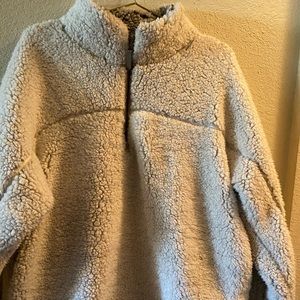 Sherpa 1/4 Zip Pullover Sweater